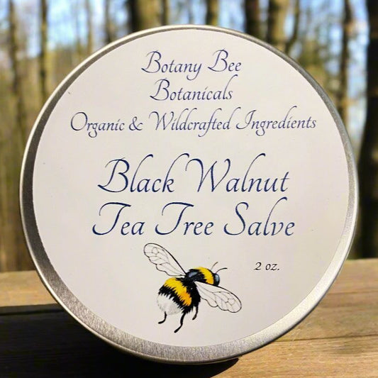 Organic Black Walnut Hull and Tea-Tree Oil Salve