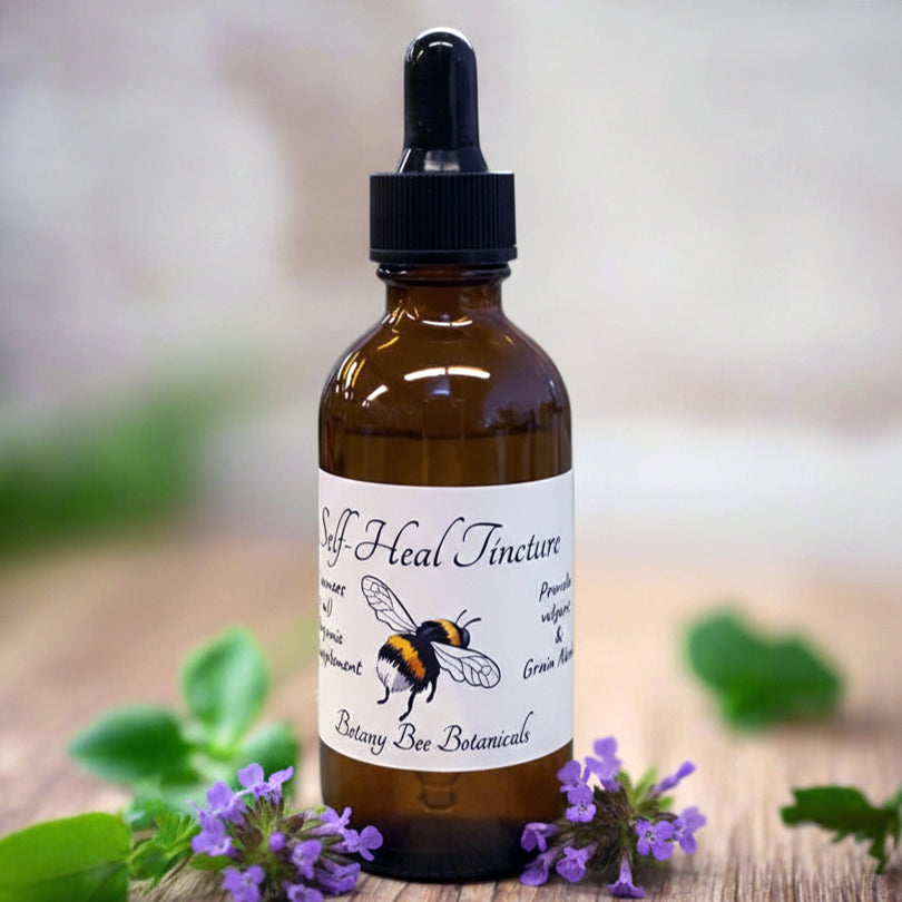 Self-HealTincture, Wild Organic Prunella vulgaris Herbal Extract