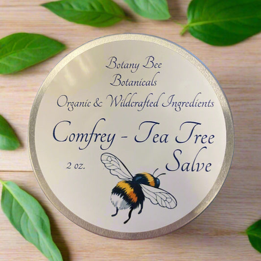 Comfrey Tea Tree Salve Tin