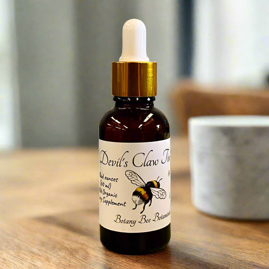 Devil's Claw Tincture, USDA Organic Harpagophytum Herbal Extract
