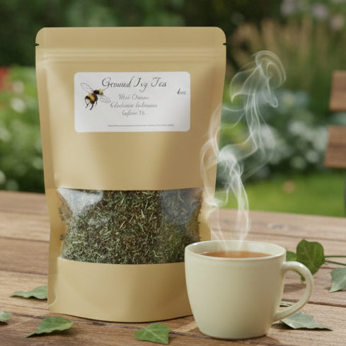 A bag of ground ivy tea