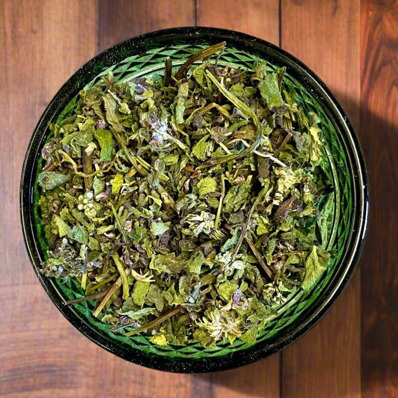Organic Purple Deadnettle, Lamium purpureum, Wild Organic Shredded for Tea
