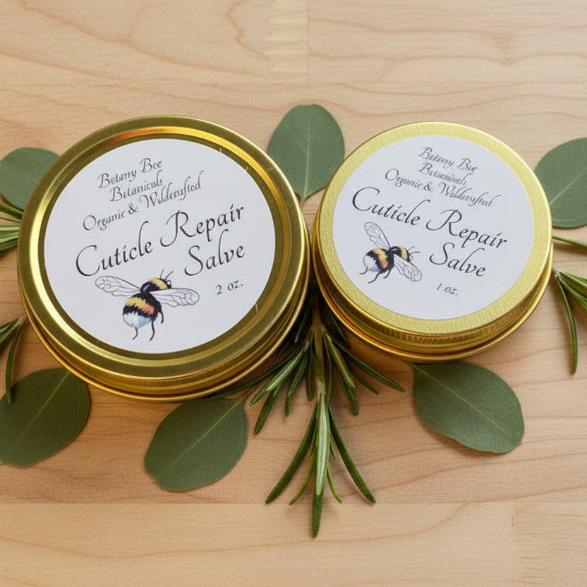 Two tins of cuticle salve