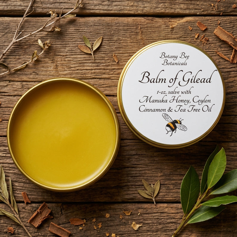Balm of Gilead two containers one open