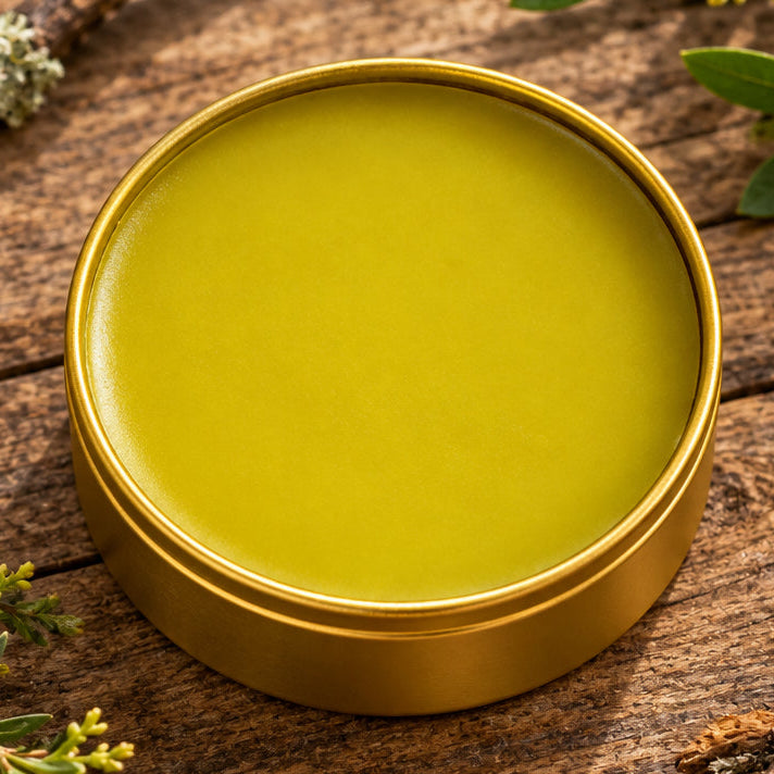 Balm of Gilead Frankincense Salve Open Container