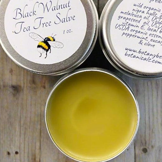 Organic Black Walnut Hull and Tea-Tree Oil Salve