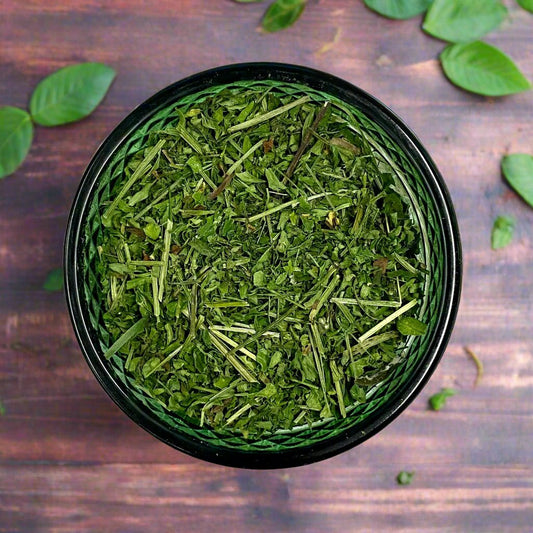 Cleavers Plant Shredded