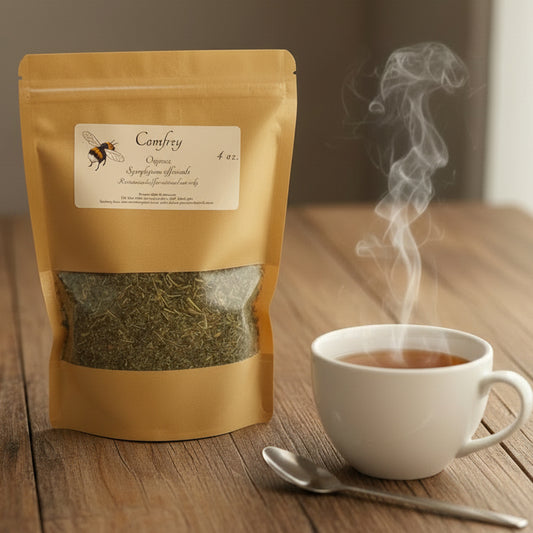 A bag of comfrey
