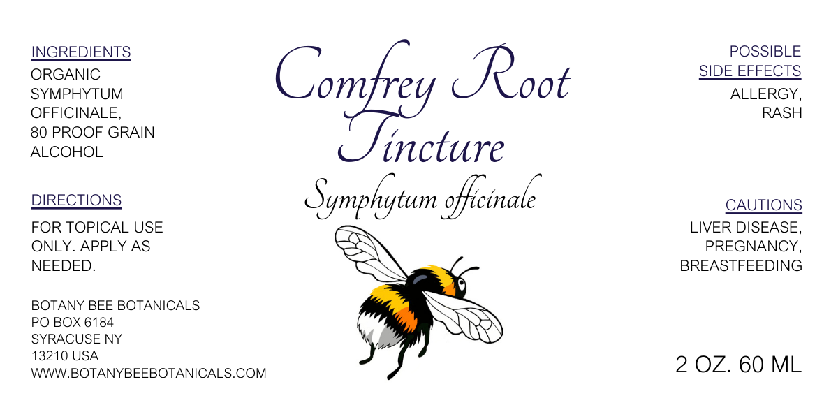 Comfrey Root Tincture - Symphytum officinale Herbal Extract