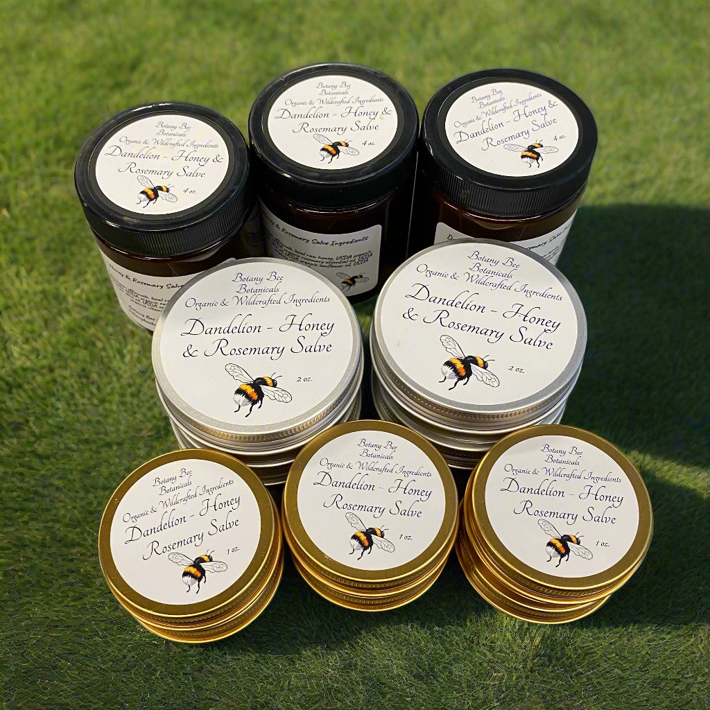 Dandelion Rosemary Honey Salve