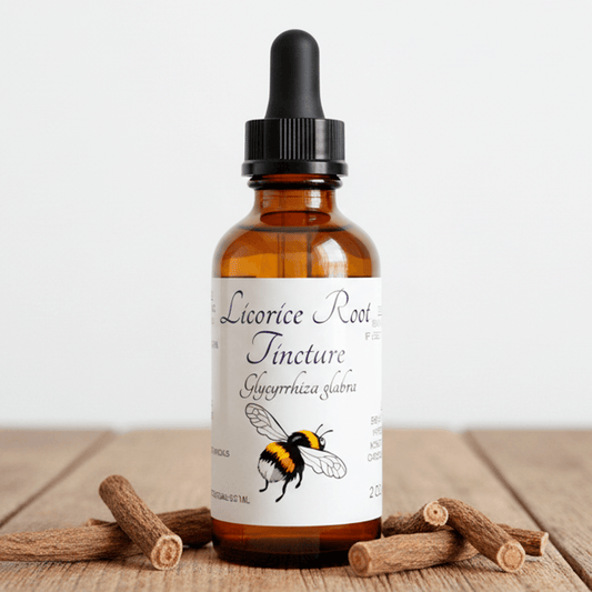 Licorice Root Tincture - Organic Glycyrrhiza Glabra Herbal Extract