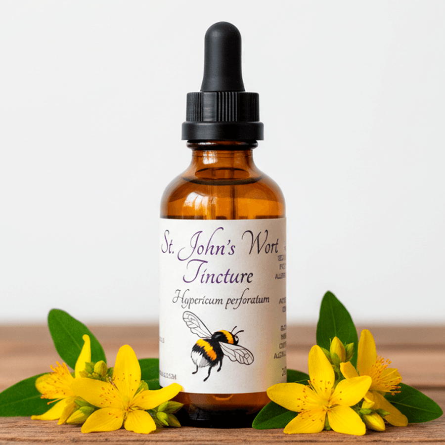 st john's wort tincture bottle