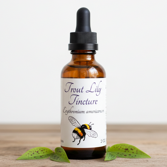 Trout Lily Tincture Label